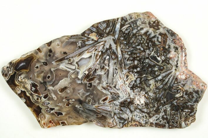 Polished Turkish Stick Agate Slab - Turkey #207921